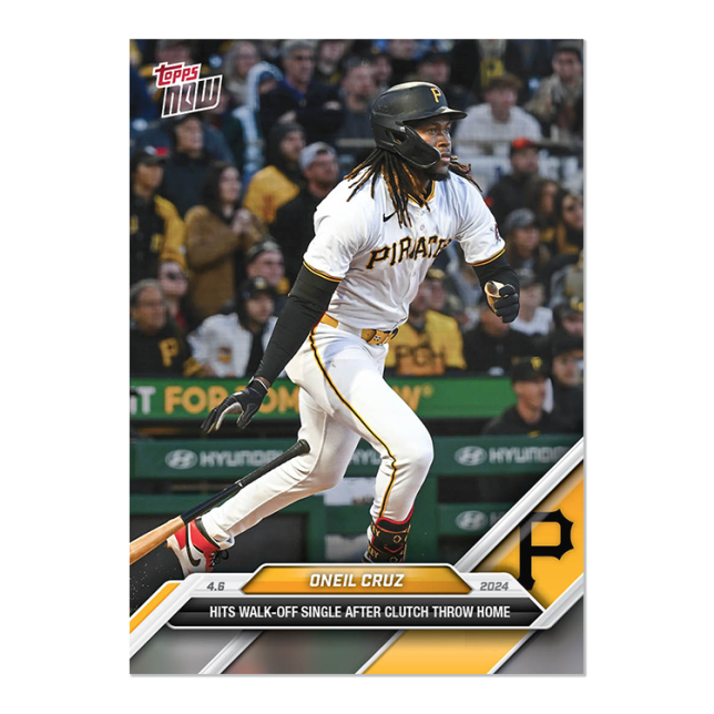 2024 Topps Now #43 Oneil Cruz