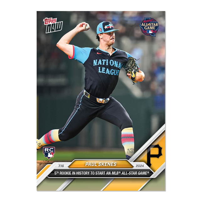 2024 Topps Now #436 Paul Skenes