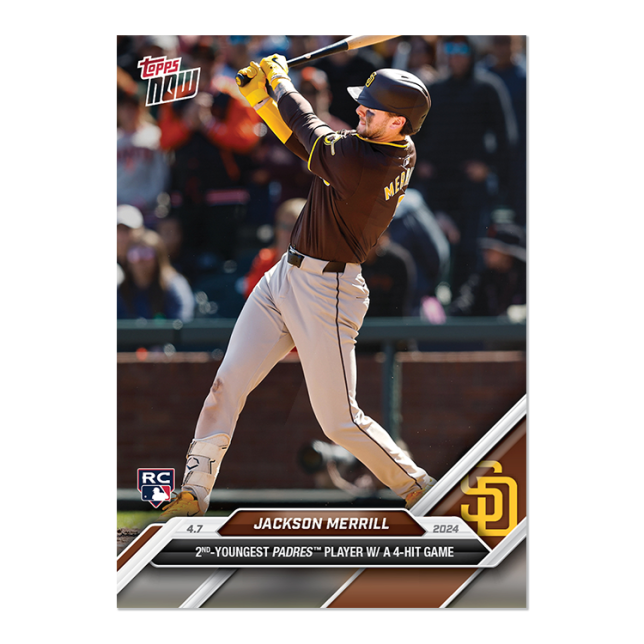 2024 Topps Now #45 Jackson Merrill
