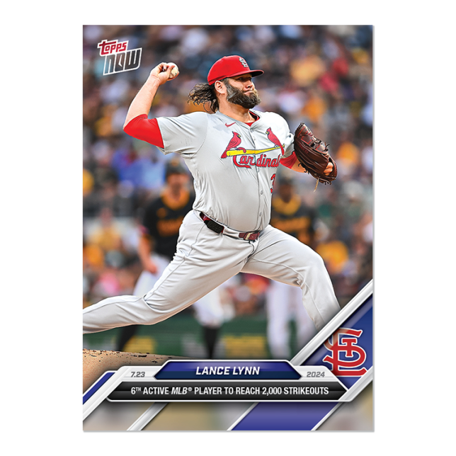 2024 Topps Now #460 Lance Lynn