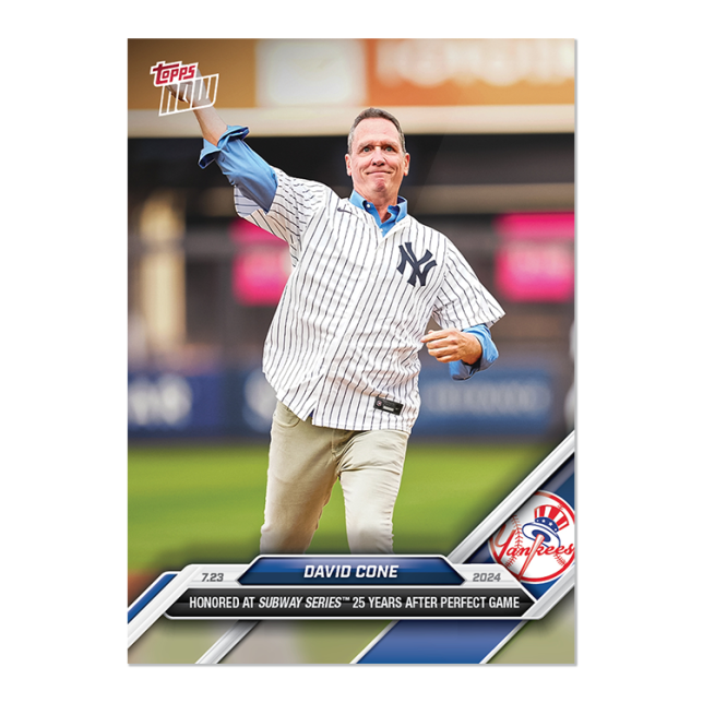 2024 Topps Now #462 David Cone