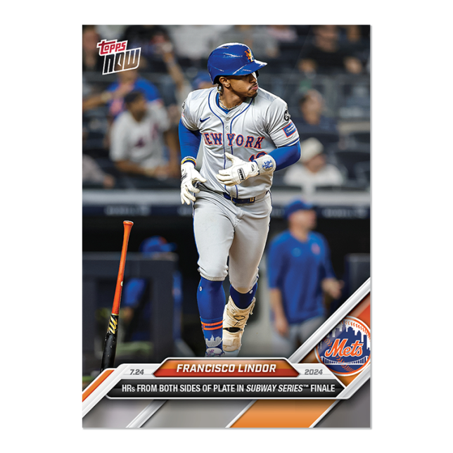 2024 Topps Now #463 Francisco Lindor