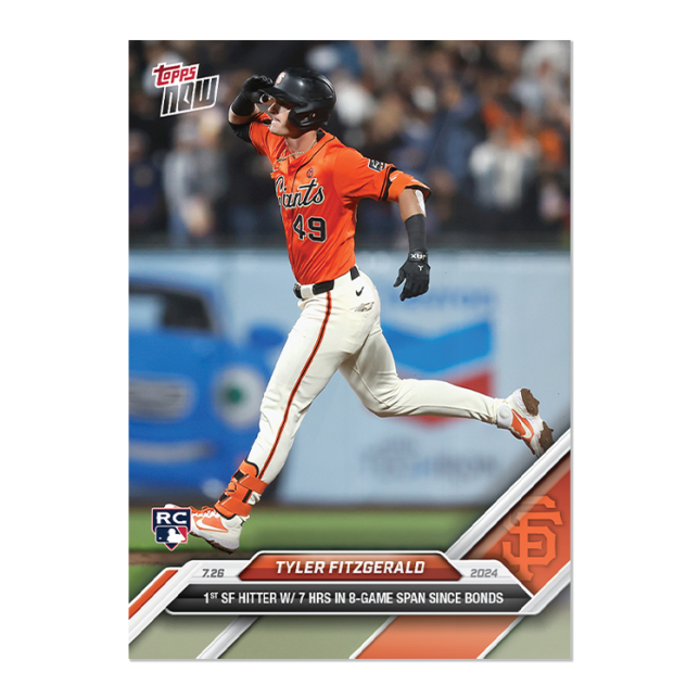 2024 Topps Now #475 Tyler Fitzgerald