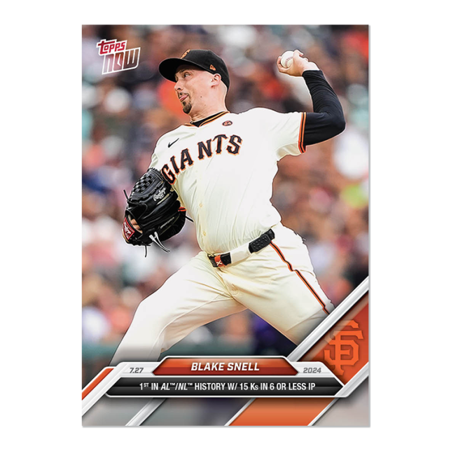 2024 Topps Now #478 Blake Snell