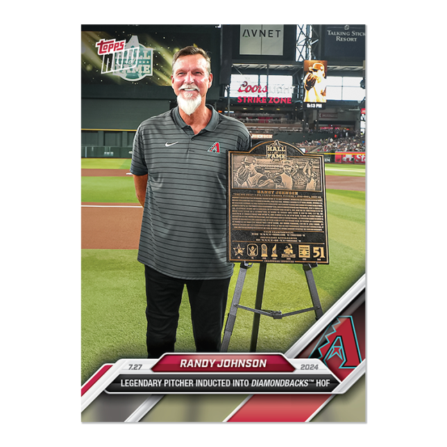 2024 Topps Now #481 Randy Johnson