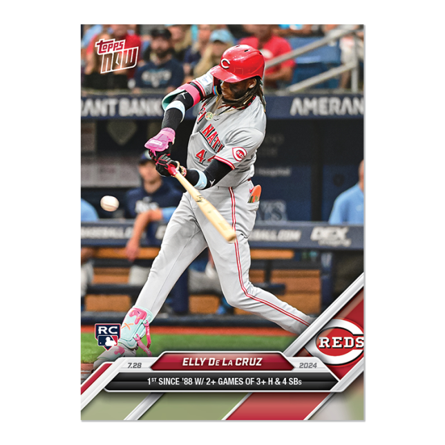 2024 Topps Now #482 Elly De La Cruz