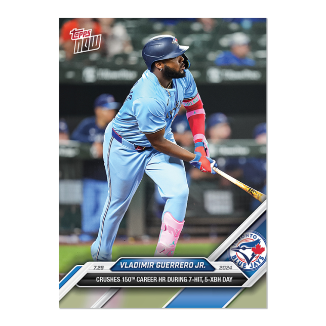 2024 Topps Now #489 Vladimir Guerrero Jr.