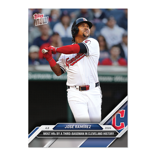 2024 Topps Now #49 José Ramírez