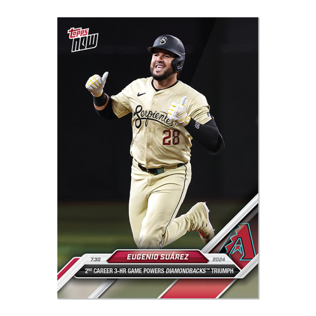 2024 Topps Now #497 Eugenio Suárez