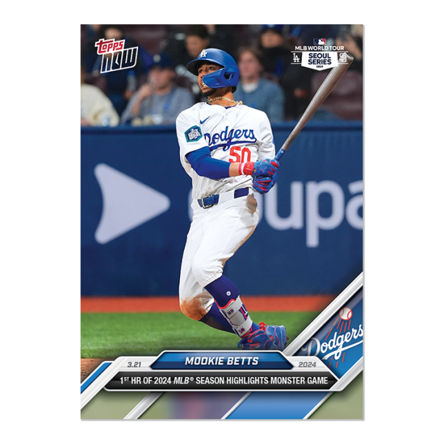2024 Topps Now #5 Mookie Betts