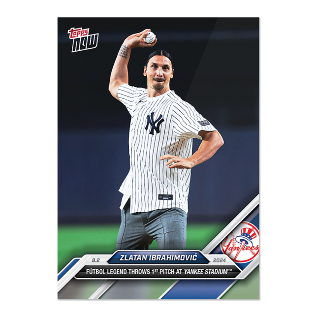 2024 Topps Now #505 Zlatan Ibrahimovic