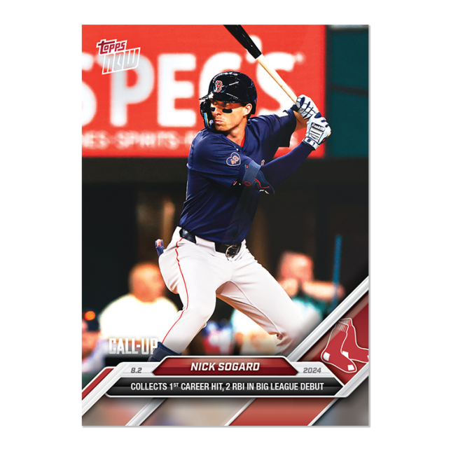2024 Topps Now #507 Nick Sogard