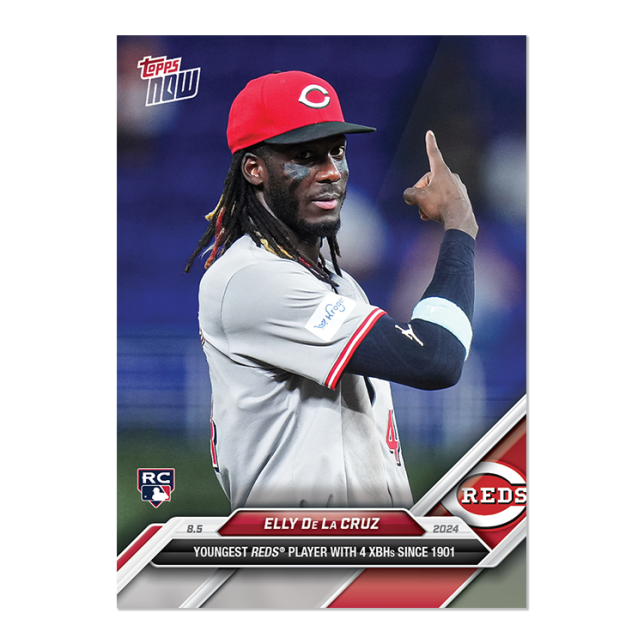 2024 Topps Now #517 Elly De La Cruz
