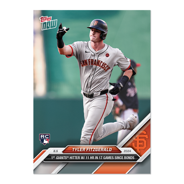 2024 Topps Now #519 Tyler Fitzgerald