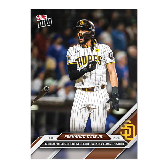 2024 Topps Now #52 Fernando Tatis Jr.