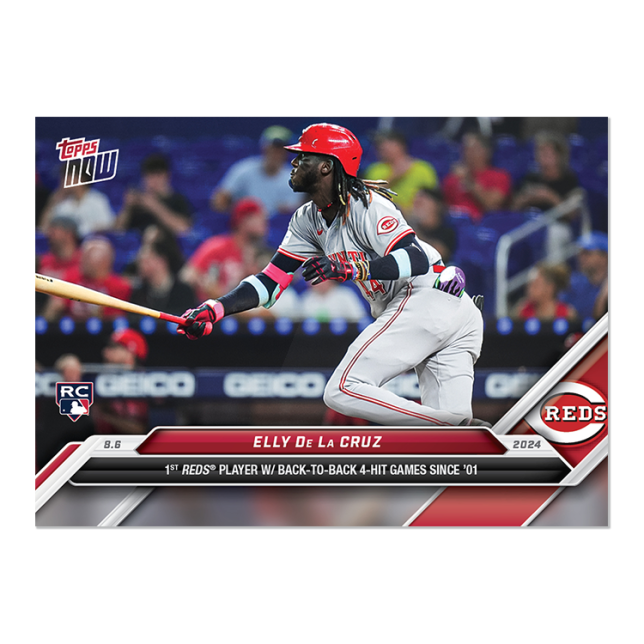2024 Topps Now #520 Elly De La Cruz
