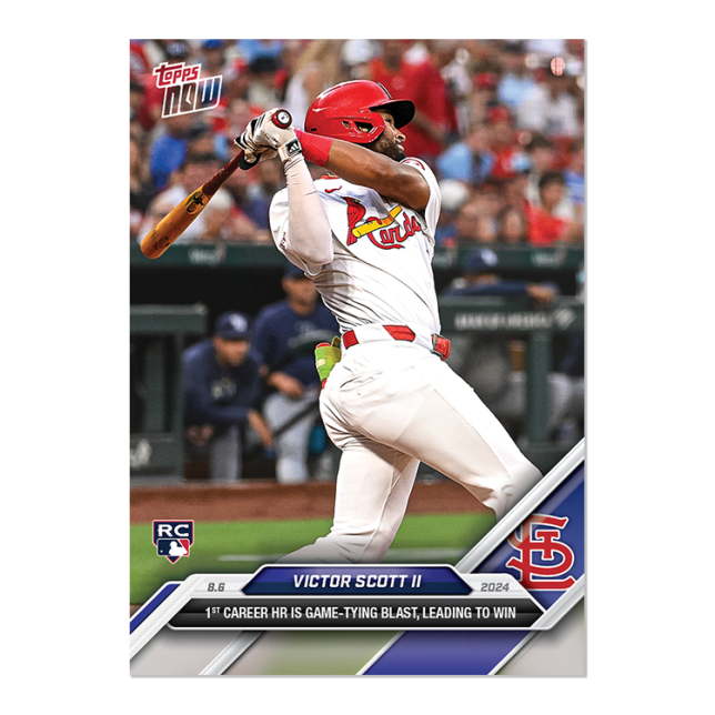 2024 Topps Now #521 Victor Scott II