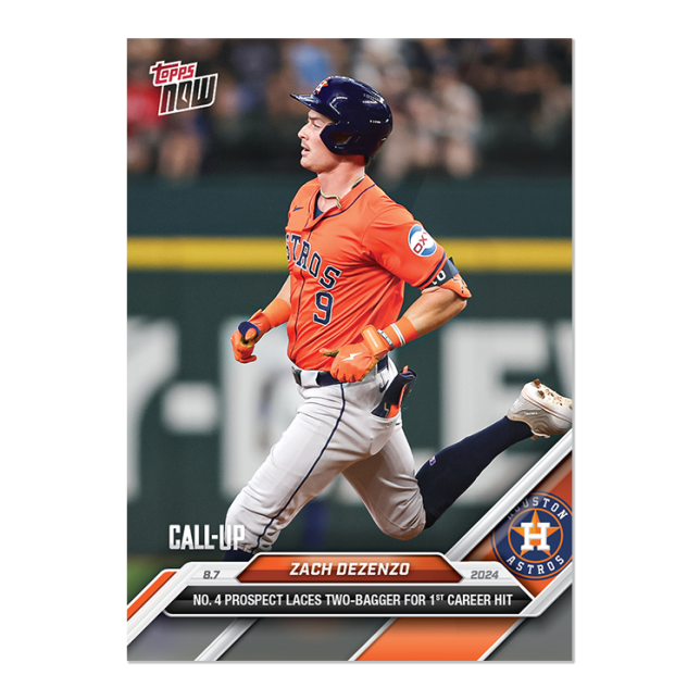 2024 Topps Now #526 Zach Dezenzo