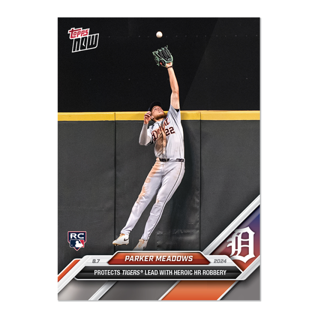2024 Topps Now #531 Parker Meadows