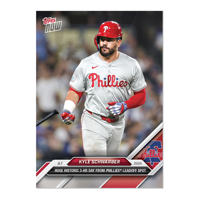 2024 Topps Now #532 Kyle Schwarber