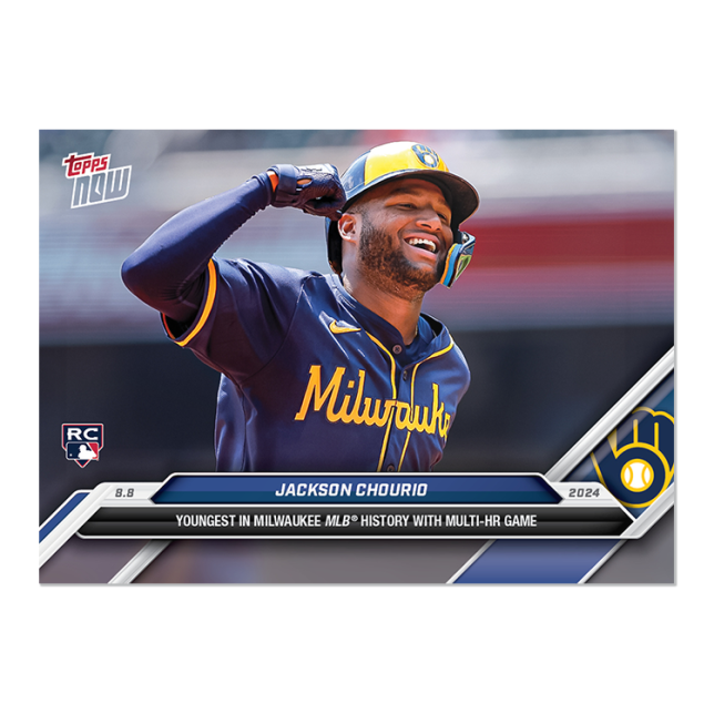 2024 Topps Now #533 Jackson Chourio