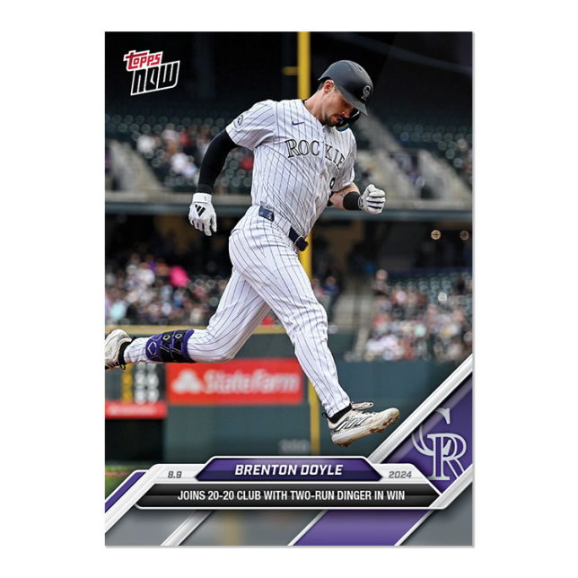 2024 Topps Now #537 Brenton Doyle