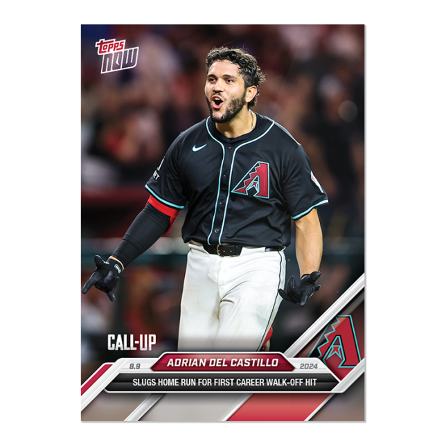 2024 Topps Now #538 Adrian Del Castillo