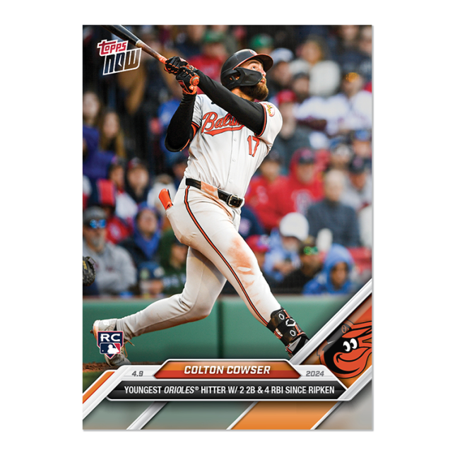 2024 Topps Now #54 Colton Cowser