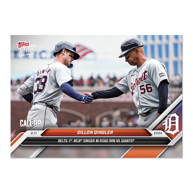 2024 Topps Now #544 Dillon Dingler
