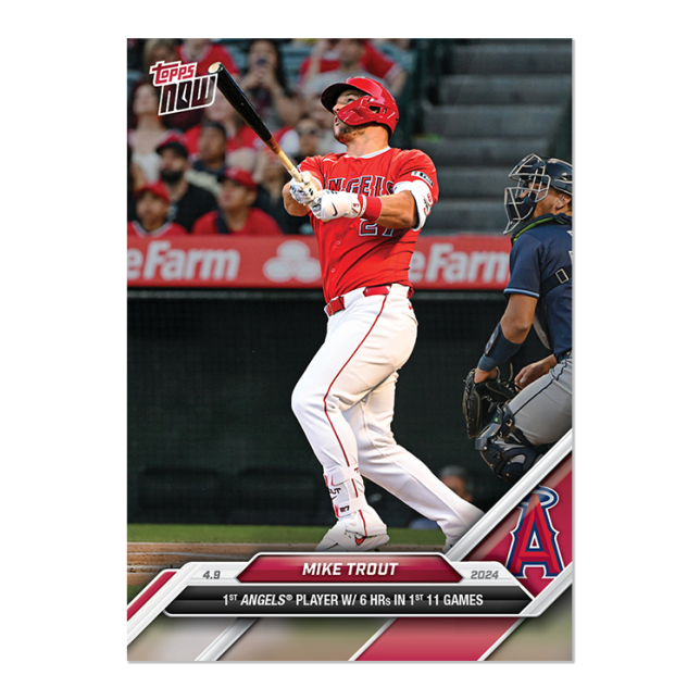 2024 Topps Now #55 Mike Trout