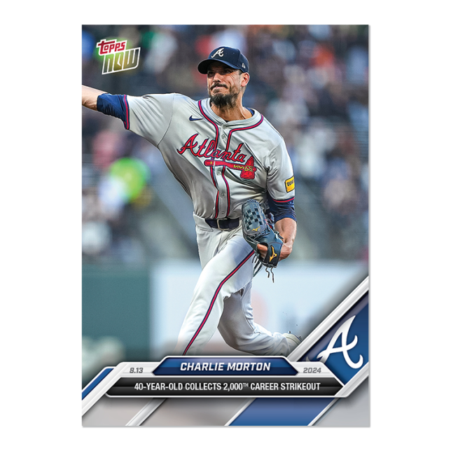 2024 Topps Now #552 Charlie Morton