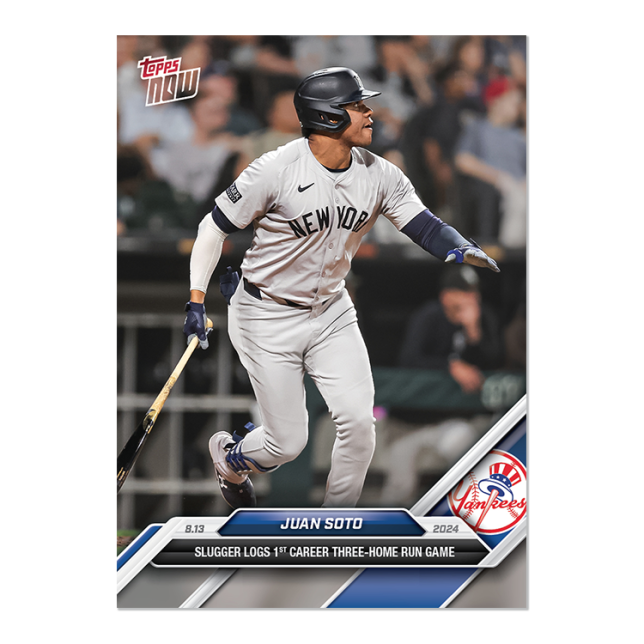 2024 Topps Now #553 Juan Soto