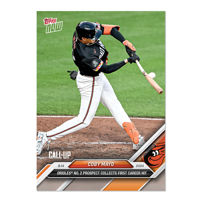 2024 Topps Now #554 Coby Mayo