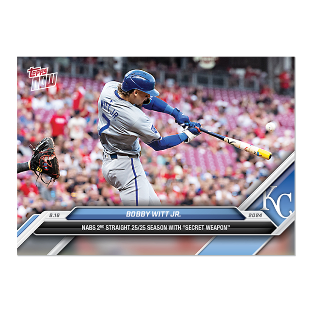 2024 Topps Now #558 Bobby Witt Jr