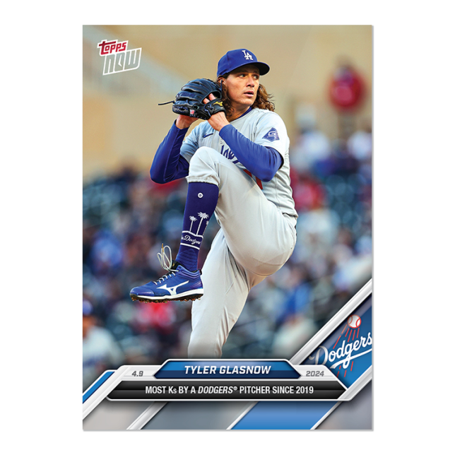 2024 Topps Now #56 Tyler Glasnow