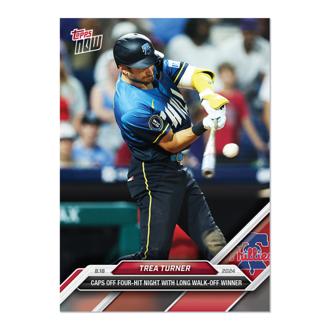 2024 Topps Now #560 Trea Turner
