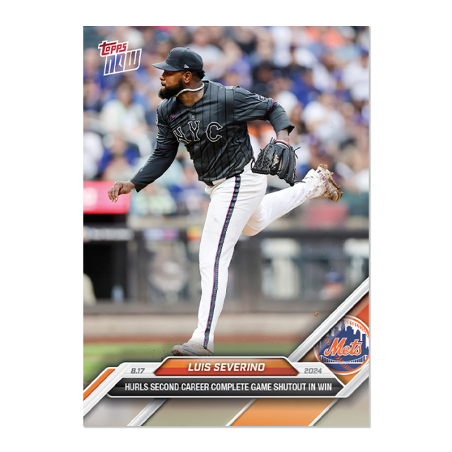 2024 Topps Now #563 Luis Severino