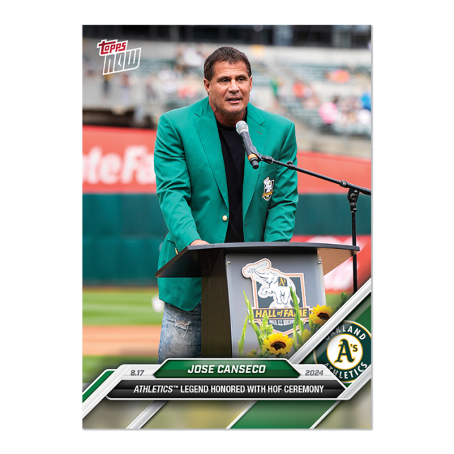 2024 Topps Now #564 Jose Canseco