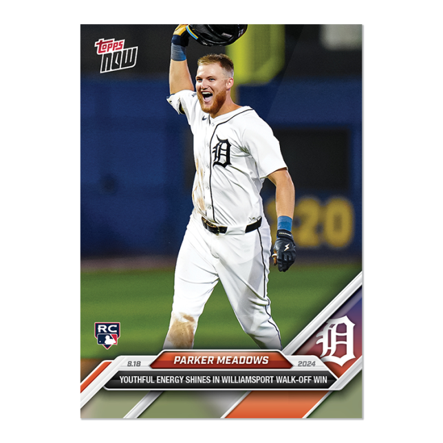 2024 Topps Now #566 Parker Meadows