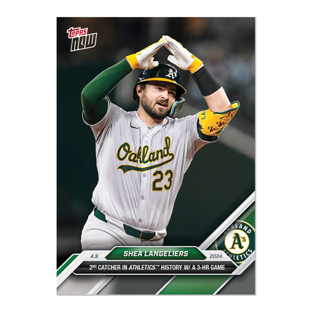 2024 Topps Now #57 Shea Langeliers