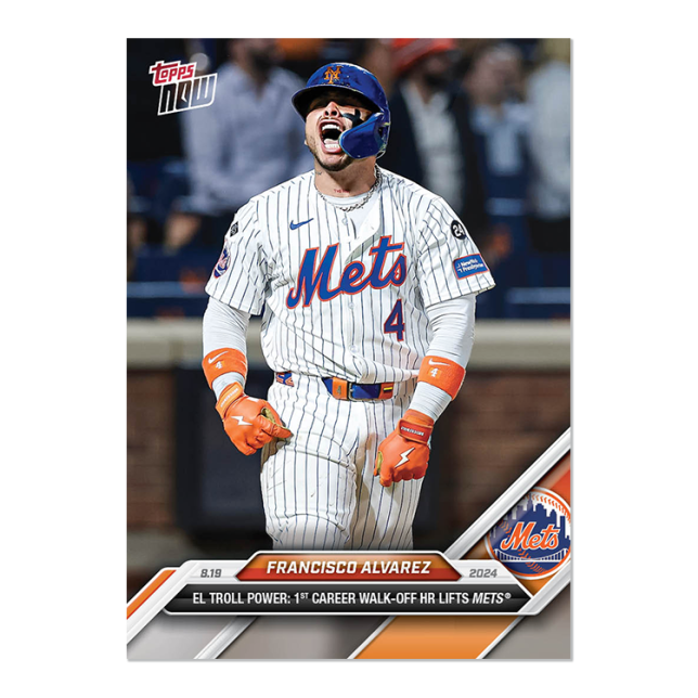 2024 Topps Now #570 Francisco Alvarez