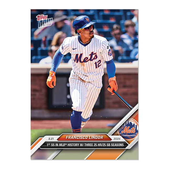 2024 Topps Now #574 Francisco Lindor