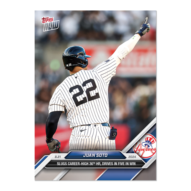 2024 Topps Now #576 Juan Soto