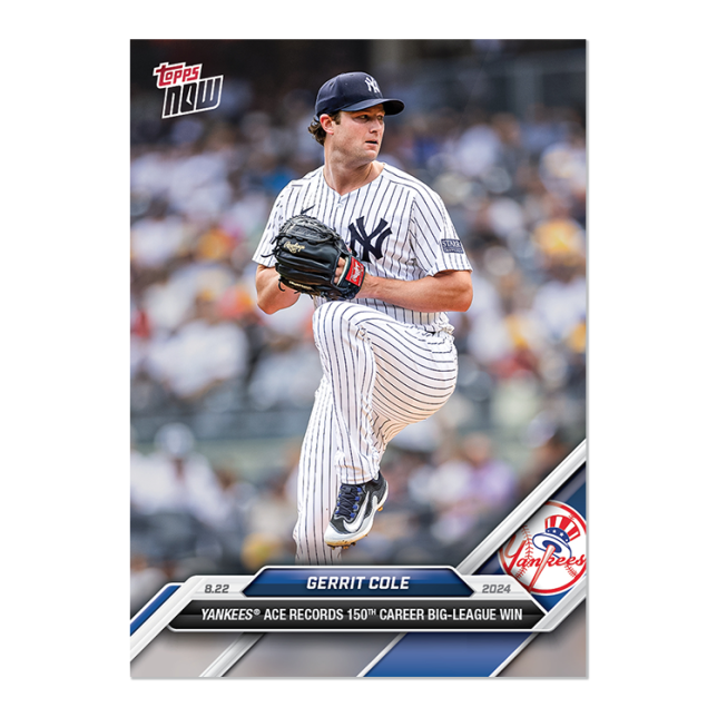 2024 Topps Now #580 Gerrit Cole
