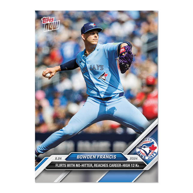 2024 Topps Now #589 Bowden Francis