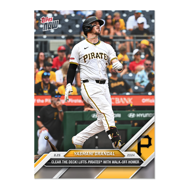 2024 Topps Now #593 Yasmani Grandal