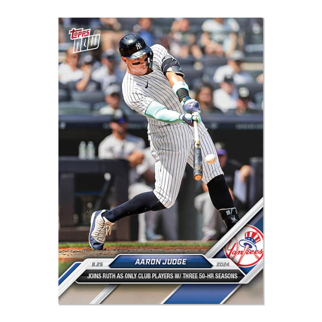 2024 Topps Now #594 Aaron Judge