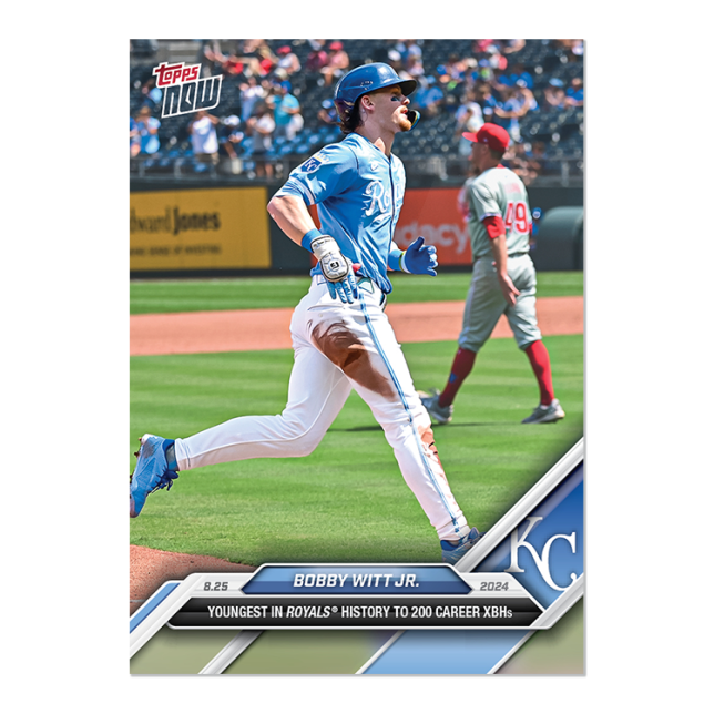 2024 Topps Now #596 Bobby Witt Jr.