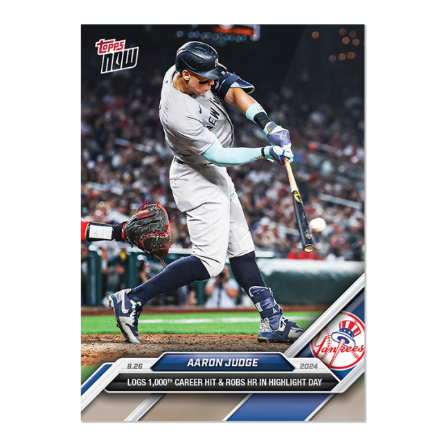 2024 Topps Now #599 Aaron Judge