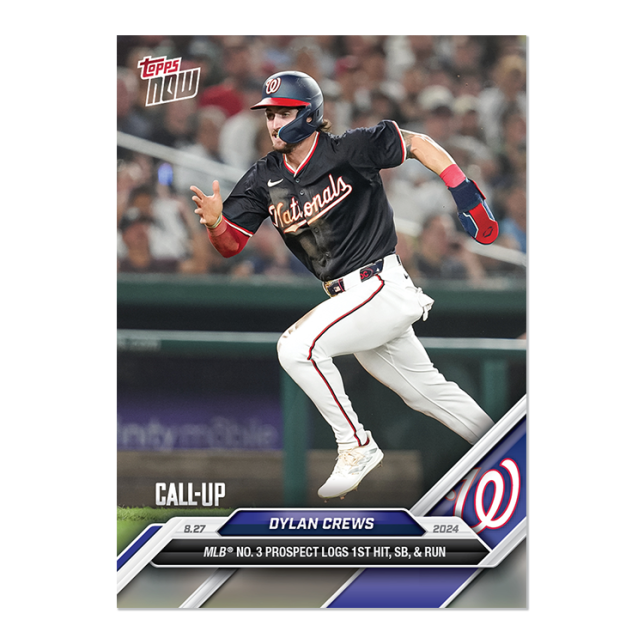 2024 Topps Now #601 Dylan Crews